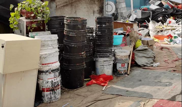 危廢露天堆放、晾曬罰款可達10萬